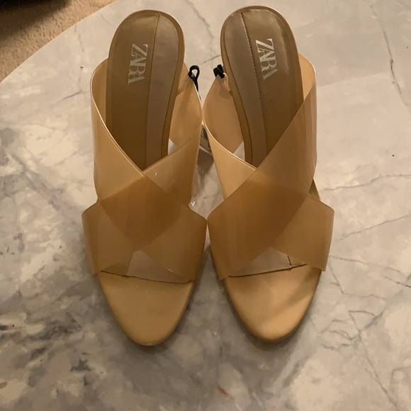 Zara transparent beige shoes - Picture 2 of 6